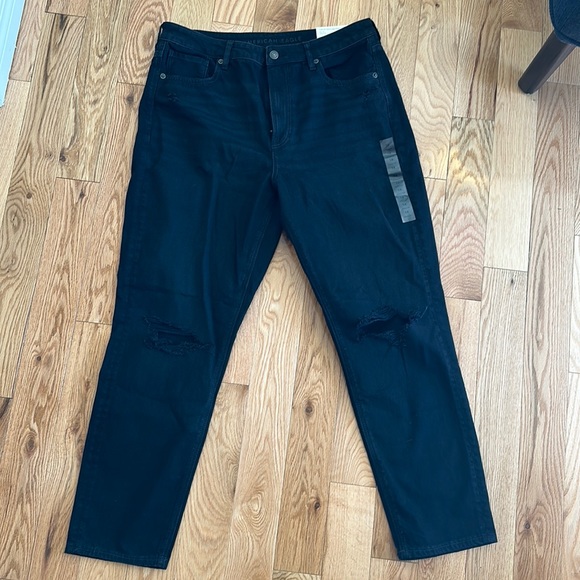 NET Size 14 (32w) American Eagle Mom Jeans - Picture 2 of 4